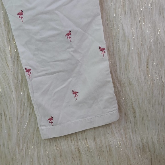 J. Crew Factory White Flamingo Capri High Rise - Picture 6 of 8